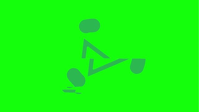 Green screen background for video editing. Chroma key backdrop for visual effects.