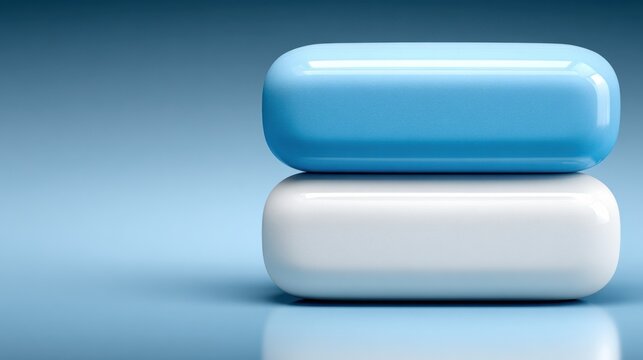 Subscription swap option icon concept depicting a pill symbolizing allowing switching between subscriptions