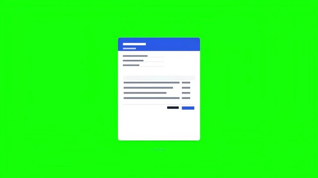 Document Security and Data Encryption Concept Loop
