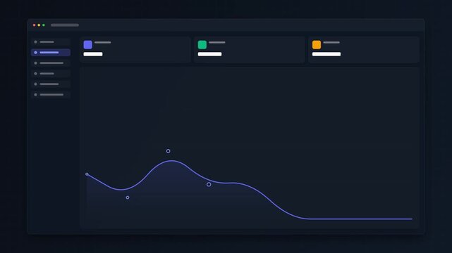 Animated of SaaS Analytics Dashboard Showcase