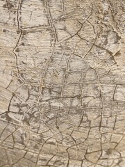 Fototapeta premium Cracked Old Paint Texture on Weathered Wall with Vintage Grunge Pattern