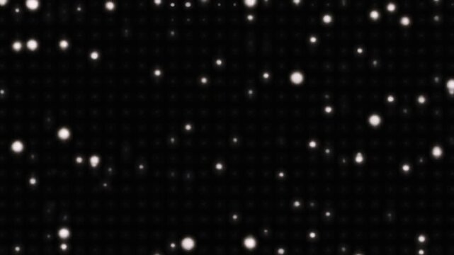 Dot Pattern Background with Digital Grid and Soft Bokeh