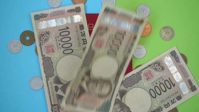 日本のパスポートと日本円