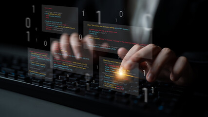 Unsecure and buggy programming code filled with errors and strange logic. Code contains insecure queries, broken validation, weird functions, and programming flaws for demonstration. Latch © InfiniteFlow
