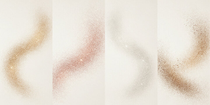 Magic glowing star trail animation, sparkling glitter dust line, white twinkling shimmer particles, fairy wand transition effect, cartoon doodle twinkle effect, chroma key black screen background, 4