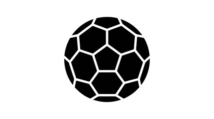 Fototapeta premium Vector illustration of soccer ball icon vector illustration on a transparent background