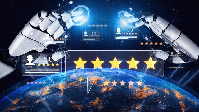 AI enhances customer review and rating system by analyzing review, rating, and customer feedback for deeper trust insights Marrow