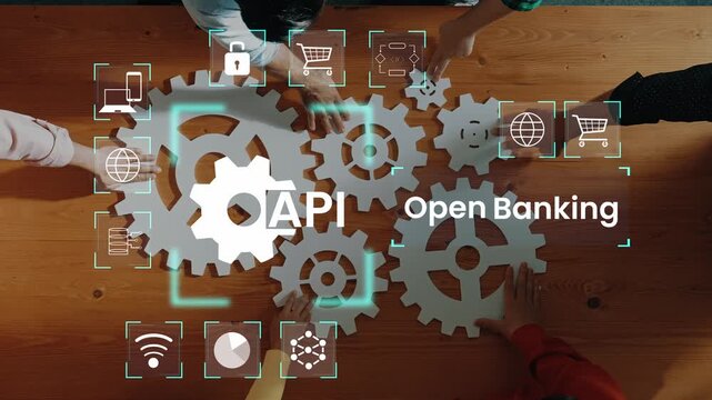 Collaboration and Innovation in Open Banking with API Integration and Gear Mechanism Concept for Financial Technology Solutions Gluon.