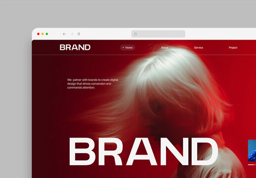 Website Mockup Template