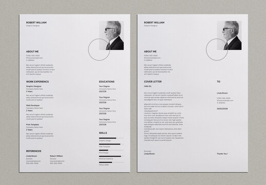 Resume and Cover Letter Layout