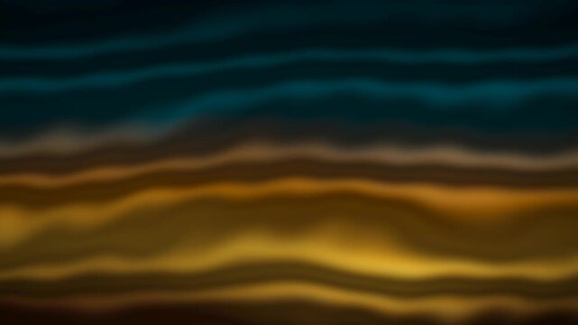 Heat shimmer warm mirage haze with rising refraction waves abstract motion background seamless loop in cool teal tones