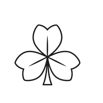Shamrock outline