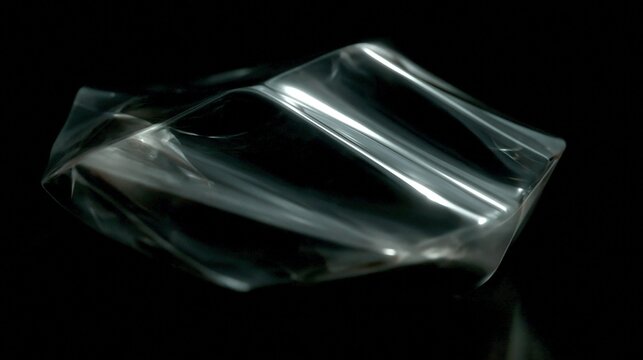 Luxury background of jet black obsidian with deep glossy texture
