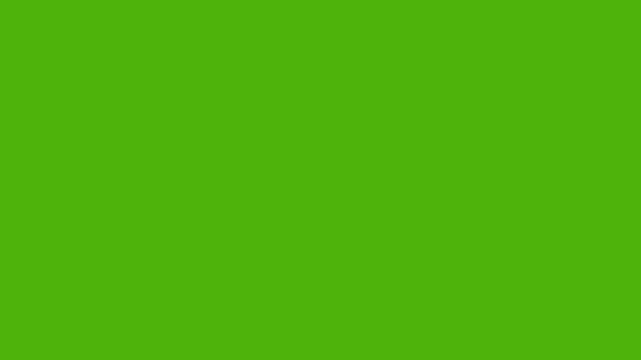 Chat Message Icon Animation on Blue Background