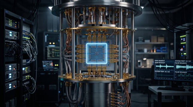 Quantum Computer Processor in Laboratory