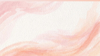 Fototapeta premium Soft Pastel Pink Watercolor Background