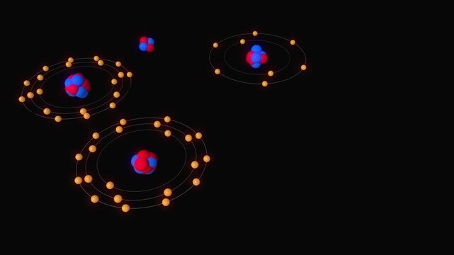 Alpha Particle Ionisation &ndash; Alpha Radiation Knocking Electrons from Atoms
