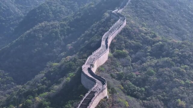 Aerial View of the Great Wall