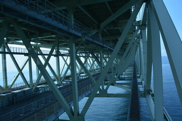 兵庫県 神戸市の舞子公園～明石海峡大橋（舞子海上プロムナード） © Via Nova