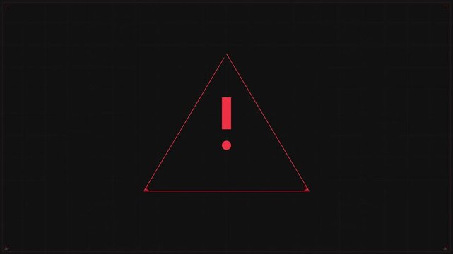 Digital Identity Authentication Failed Alert Warning System Loop