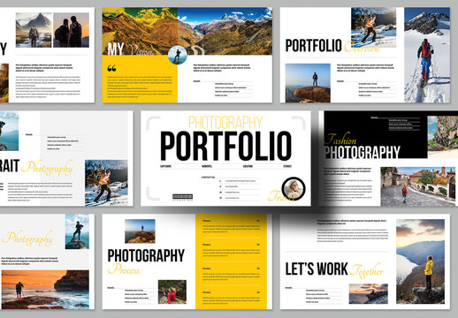 Photography Portfolio Presentation Template