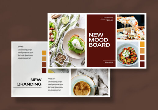 Recipe Moodboard Layout