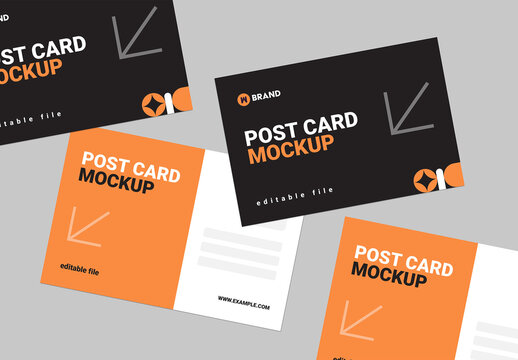 Postcard Mockup Collection