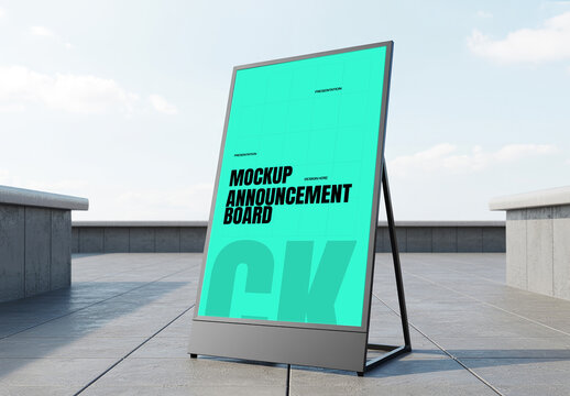 Roof Top Banner Mockup