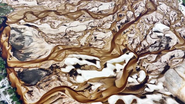 Braided Channels of the Rio Grande Near Bet&acirc;nia, Maranh&atilde;o, Brazil
