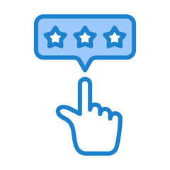 Obraz premium Impartial Review Icon - Duotone Color For Business And Conflict Resolution