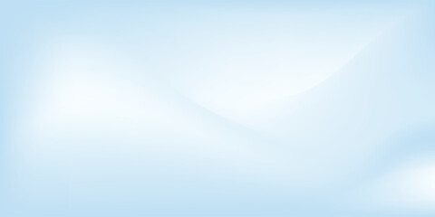 Naklejka premium Minimal blue limbo background with smooth wall and floor gradient. Clean empty scene with soft lighting