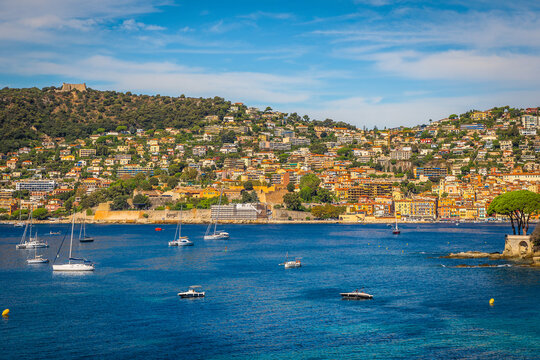 Stunning water bay between Villefranche sur Mer and Nice