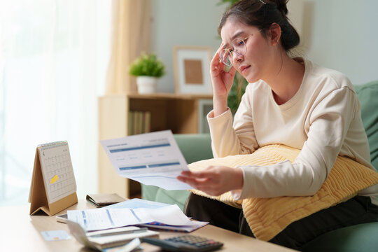 Financial stress, monthly bill, household budgeting, debt management, personal finance, cost of living, inflation, expense tracking, money management, financial planning, financial wellness at home
