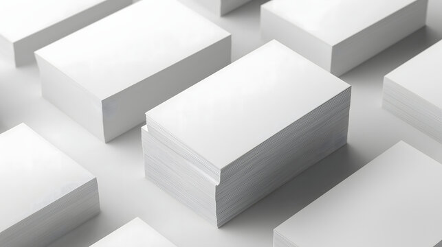 business card mockup stack minimal background embossed effect