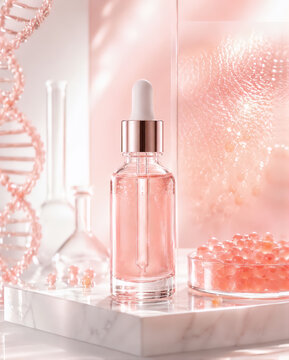  Luxury PDRN Salmon Serum Dropper Bottle with DNA Science
