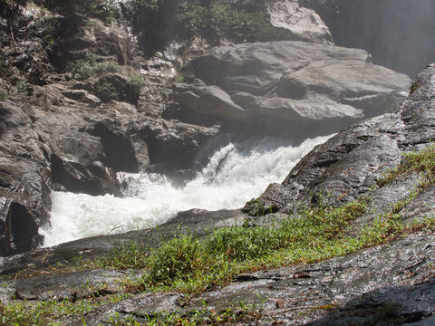 Heo Lom Waterfall phato district chumphon province high water volume	