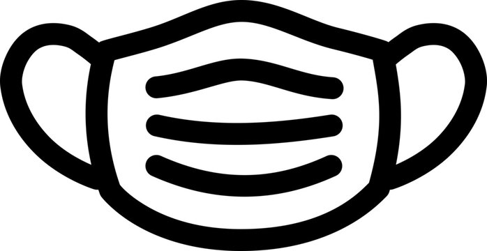 Face Mask Medical Outline Icon