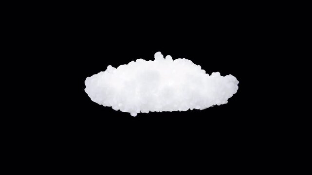 VFX Volume Cloud 360 Rotation | Alpha Channel | High Angle 30&deg; | Variation1