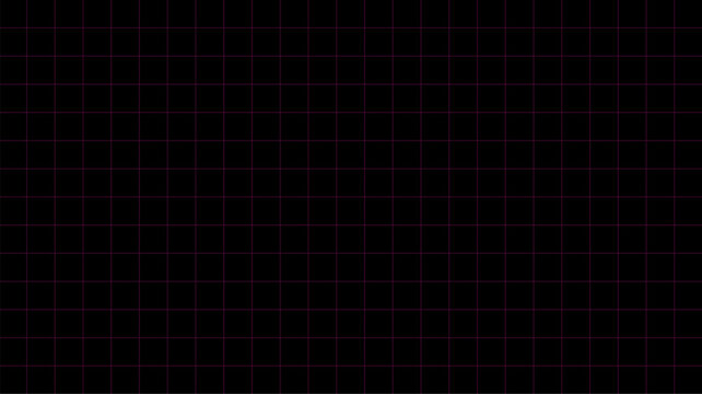 Abstract Red Square Grid Lines Vector Illustration on Dark Background