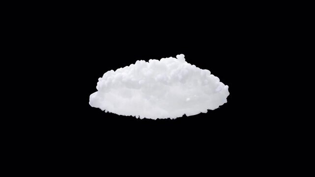 VFX Volume Cloud 360 Rotation | Alpha Channel | Low Angle 30&deg; | Variation2