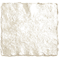 Fototapeta premium Rough textured white paper background with torn edges background material