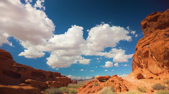 Valley of Fire State Park Red Rock Landscape, Nevada