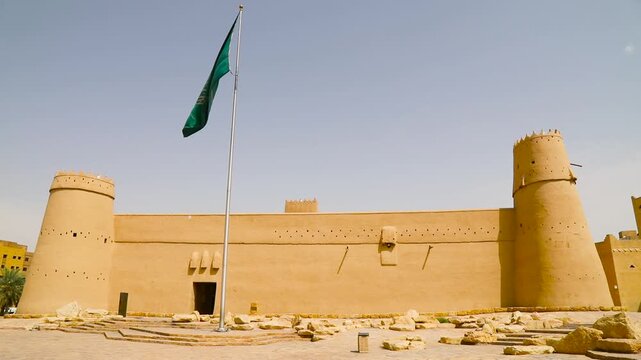 Al Masmak fort in the Riyadh city, Saudi Arabia