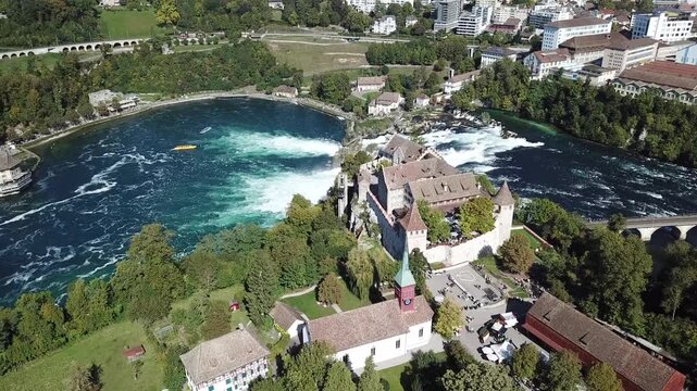 Rheinfall - the biggest waterfall in Europe