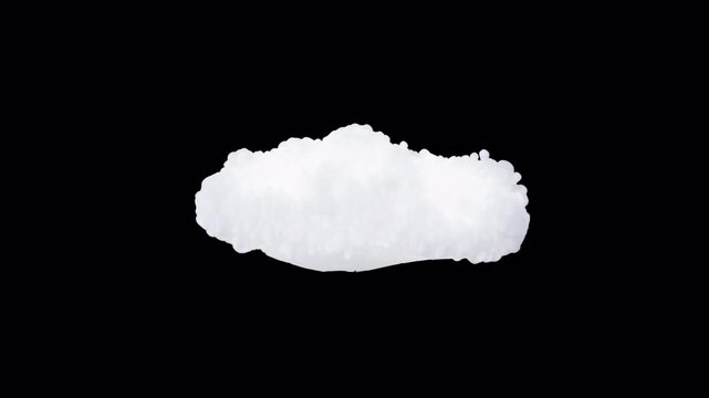 VFX Volume Cloud 360 Rotation | Alpha Channel | High Angle 30&deg; | Variation3