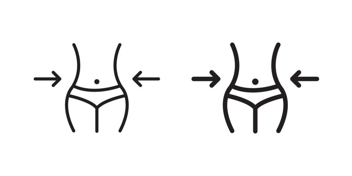 Weight loss icon