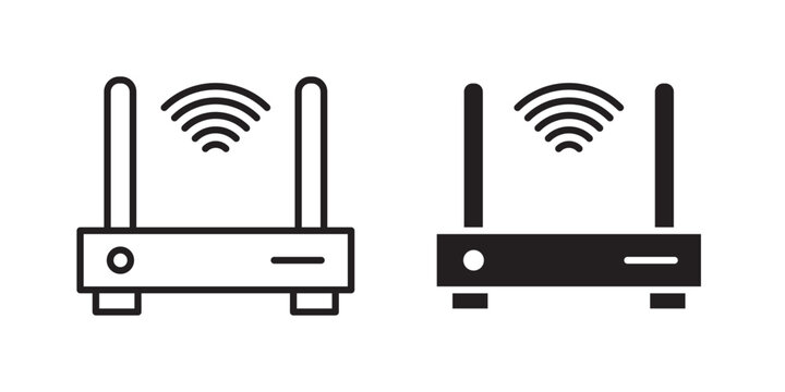 Wifi modem icon