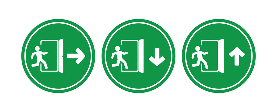 fire exit icon