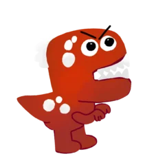 Fototapete Dinosaurier funny cartoon monster dinosaurus cute  © Fia