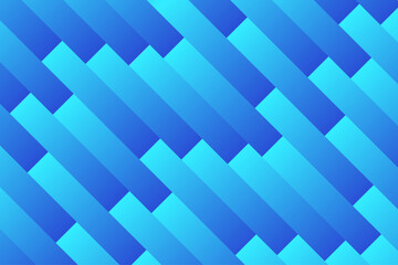 Fototapeta premium Geometric blue abstract vector background, overlapping diagonal squares pattern, modern gradient wallpaper for web banners